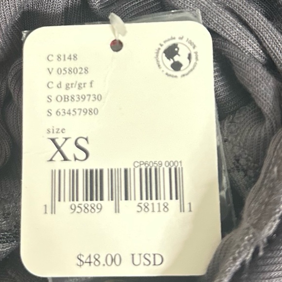 Free People Keep it Simple Long Sleeve - Closing Night XS NWT - Picture 5 of 6